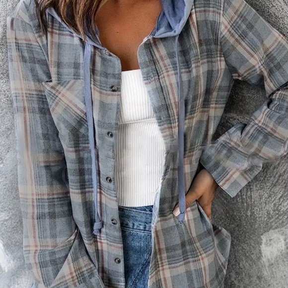 Shacket HOODIE!!! PLUS & Regular sizes. - Picture 3 of 5